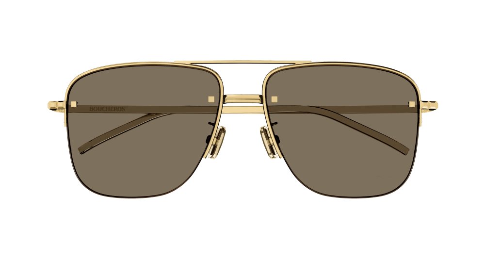 Boucheron Sunglasses BC0130S 002 18k Gold Plated